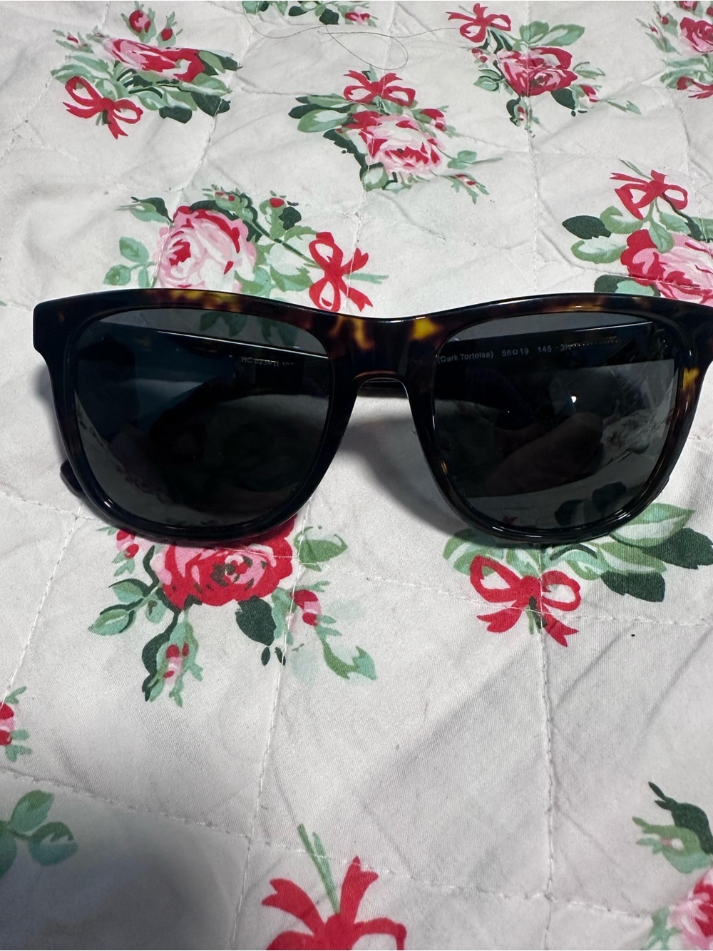 Coach Tortoiseshell Polarized Sunglasses